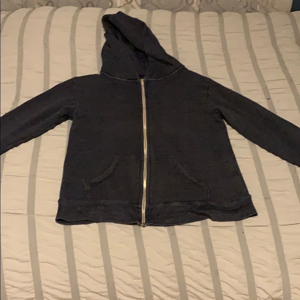 Zip-up sweater